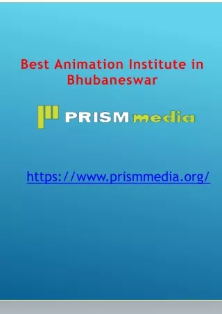 Best Animation Institute In Bhubaneswar