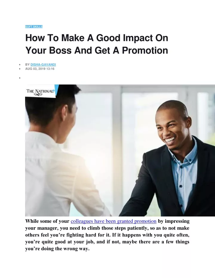 soft skills how to make a good impact on your