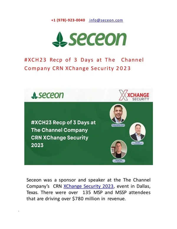 1 978 923 0040 info@seceon com