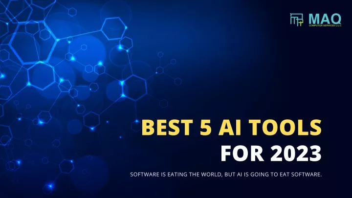 best 5 ai tools