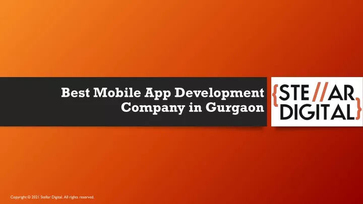 best mobile app development company in gurgaon