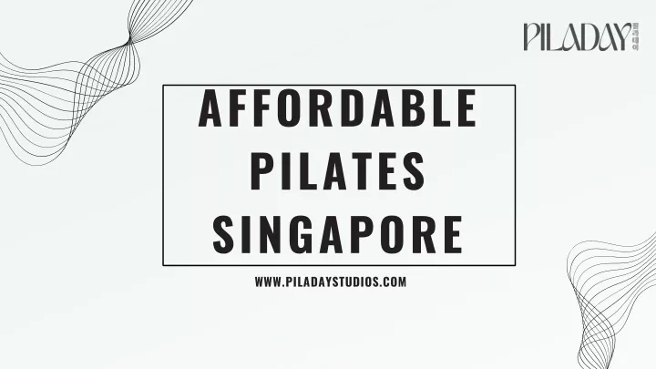 affordable pilates singapore