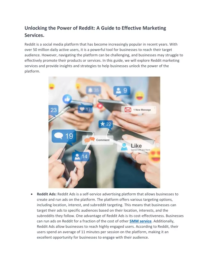 unlocking the power of reddit a guide