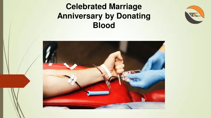 celebrated marriage anniversary by donating blood