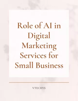 Rolе of AI in Digital Markеting Services for Small Businеss