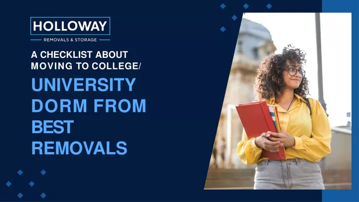 a checklist about moving to college