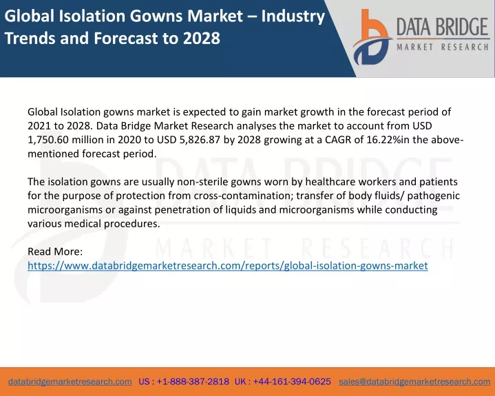 global isolation gowns market industry trends