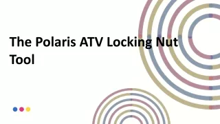 The Polaris ATV Locking Nut Tool