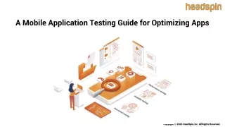 a mobile application testing guide for optimizing