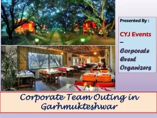 Corporate Team Outing in Garhmukteshwar