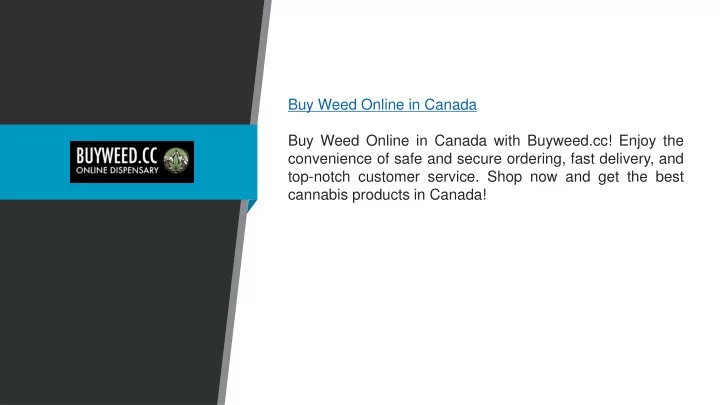 buy weed online in canada buy weed online