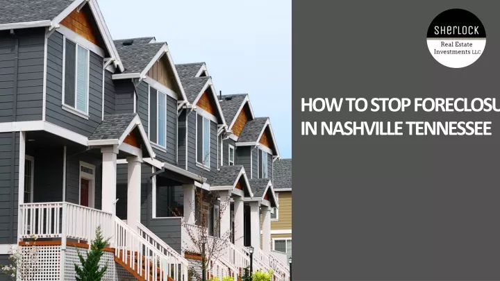 how to stop foreclosure in nashville tennessee