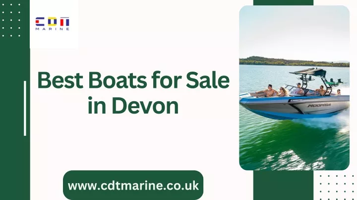 best boats for sale in devon