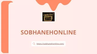 Agen Judi Slot Online Terpercaya Di Indonesia | Sobhanehonline.com