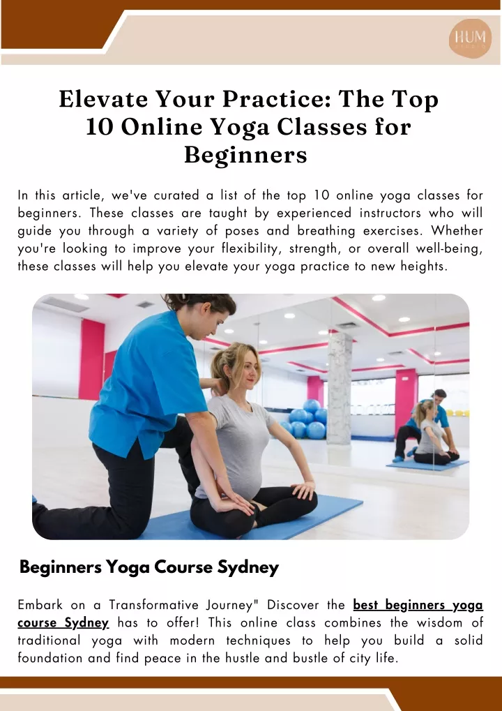 elevate your practice the top 10 online yoga