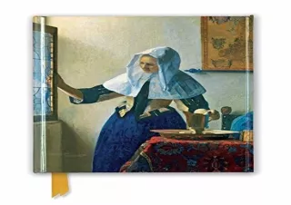 (PDF) Download Johannes Vermeer: Young Woman with a Water Pitcher (Foiled Journa