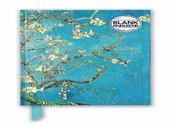 Vincent Van Gogh: Almond Blossom (Foiled Slimline Journal): Unser Hochwertiges, Liniertes Blankbook Mit Festem, Künstlerisch Geprägtem Einband : Flame Tree Studio