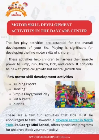 motor skill development