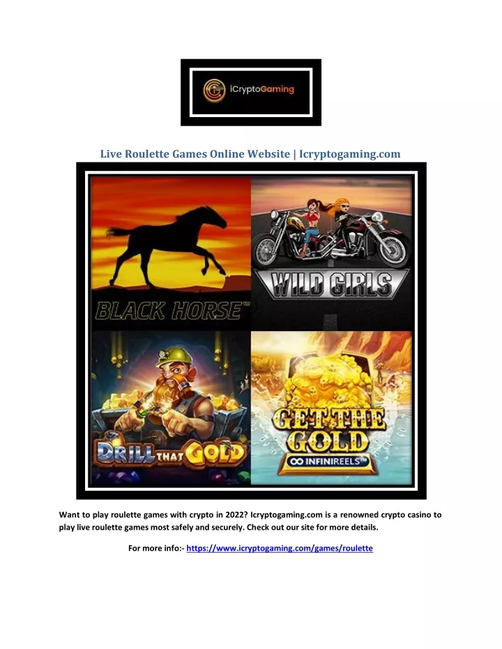 live roulette games online website icryptogaming