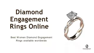 Buy Engagemenrt Ring Online - Grand Diamonds