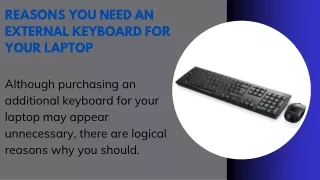 reasons you need an external keyboard for your