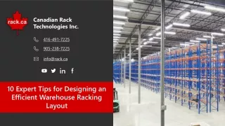 Expert Tips for Designing an Efficient Warehouse Racking Layout