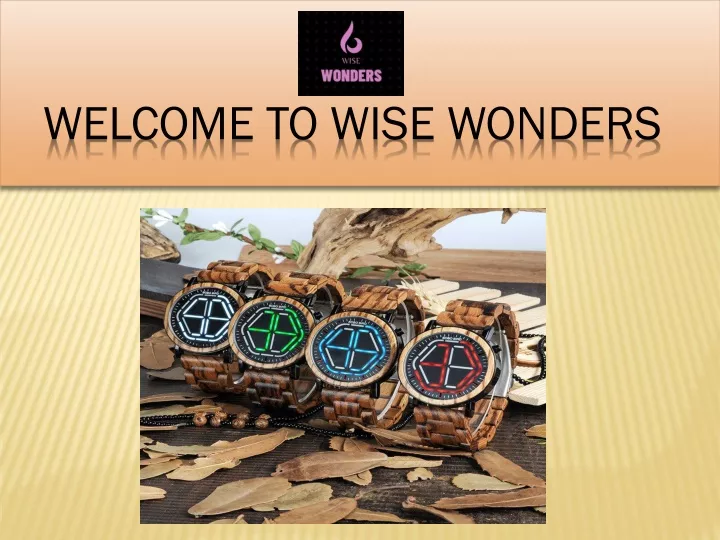 welcome to wise wonders