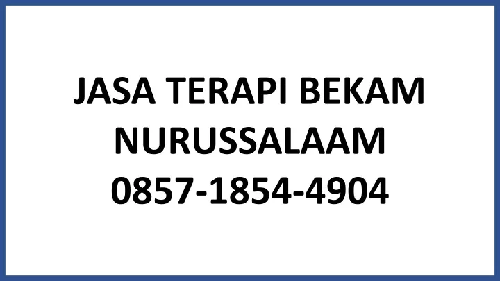 jasa terapi bekam nurussalaam 0857 1854 4904