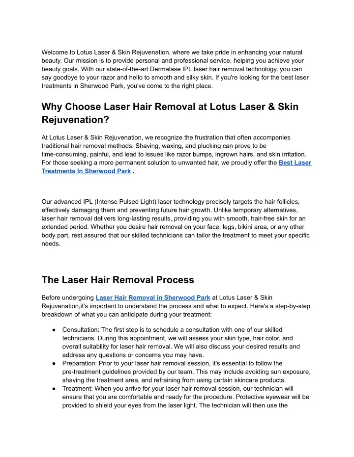 welcome to lotus laser skin rejuvenation where
