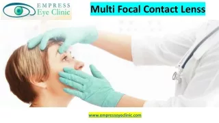 Multi Focal Contact Lenss - Empress Eye Clinic