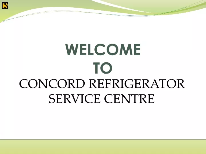 concord refrigerator service centre