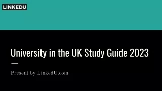 The Ultimate Guide for students aspiring to Study in UK in 2023