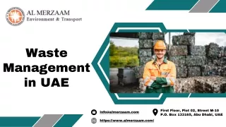 Best waste management in UAE