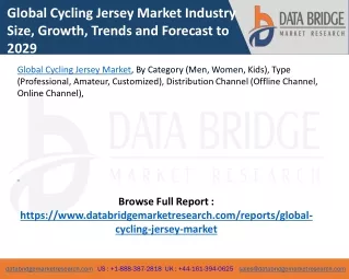 Global Cycling Jersey Market