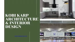 Expert Interior Design Services | Recast Your Space with Kobi Karp