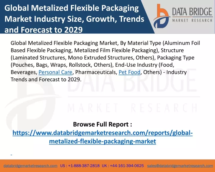 global metalized flexible packaging market