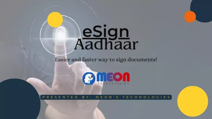 esign aadhaar easier and faster way to sign