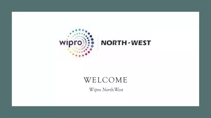 welcome wipro north west