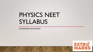 NEET Physics Syllabus 2023 - Check Chapters And Weightage.