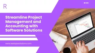 Streamline Project Management and Accounting with Software Solutions