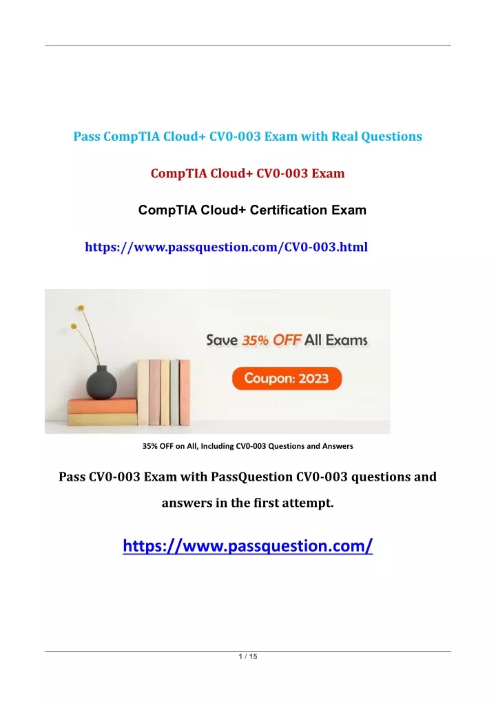 pass comptia cloud cv0 003 exam with real