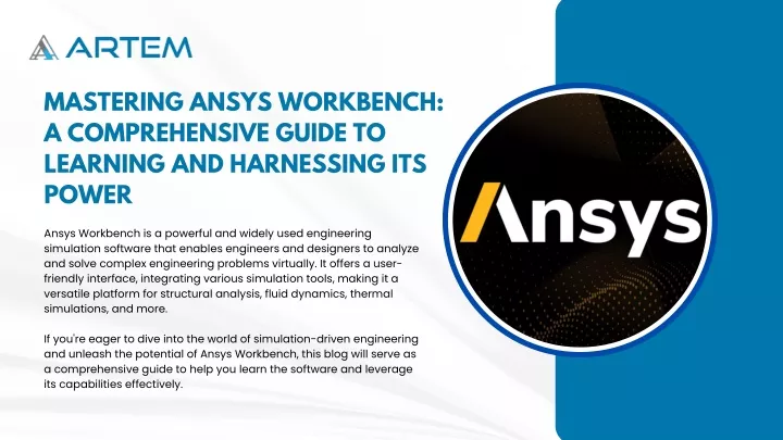 mastering ansys workbench a comprehensive guide