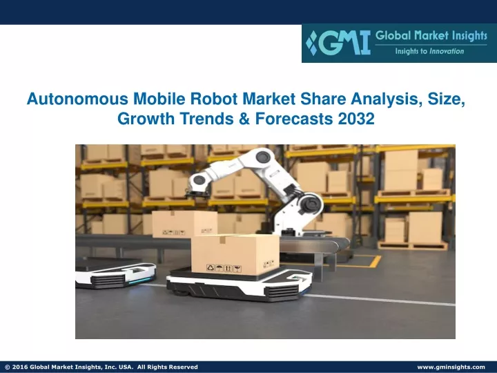 autonomous mobile robot market share analysis