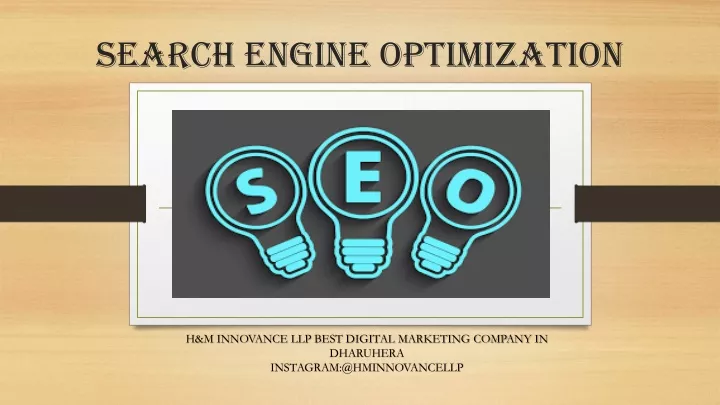 search engine optimization