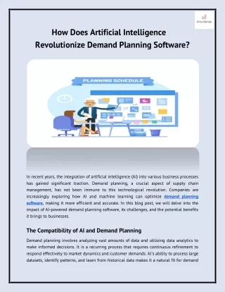 how does artificial intelligence revolutionize