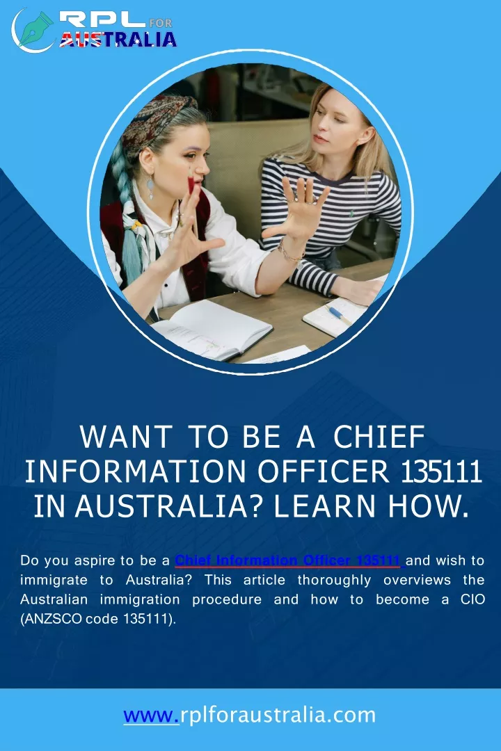 want to be a chief information officer 135111