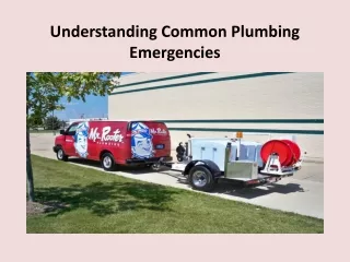 Understanding Common Plumbing Emergencies