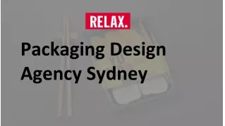 Packaging Design Agency Sydney