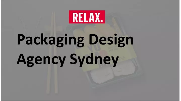 packaging design agency sydney