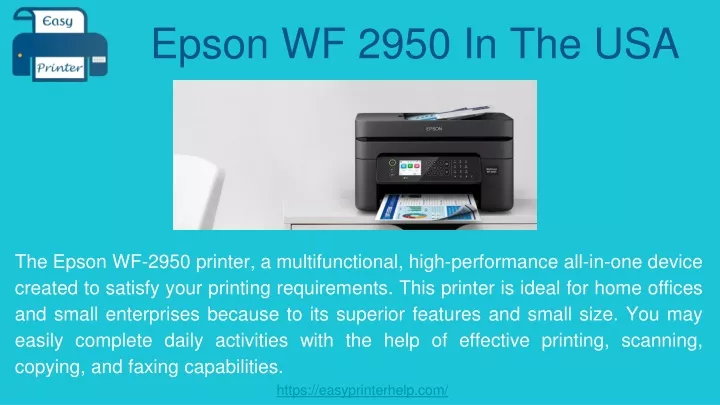 epson wf 2950 in the usa